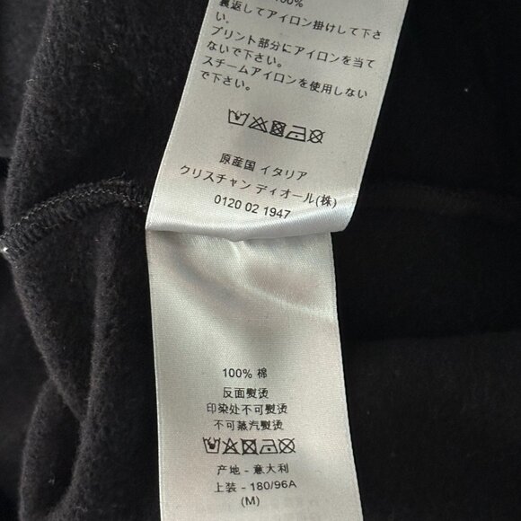 Dior Daniel Arsham Black & Blue Logo Sweater - Picture 5 of 6